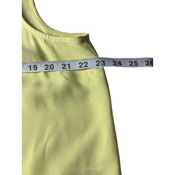 J.Crew Sleeveless Blouse Women's XL‎ Yellow Polyester New - Picture 8 of 8